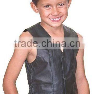 Leather Vest for Kids