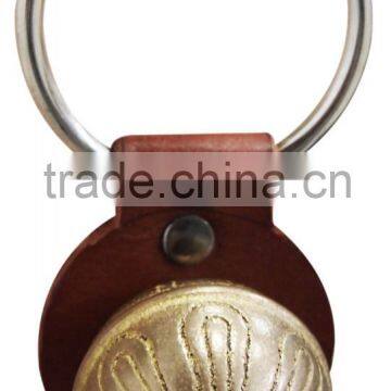 Sleigh bell strap handing on the door for christmas decoration