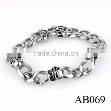 Stainless Steel Chain Charm Bracelet Leather Bracelet For Women/925 Silver Bracelet photo-6
