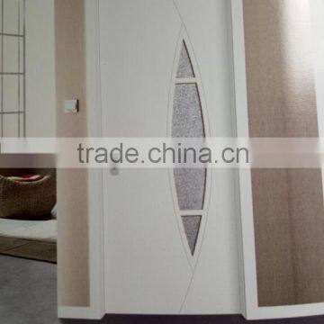 Bless the unique design of the green, environmental protection plate glass shape stick wood door of the lacquer that bake