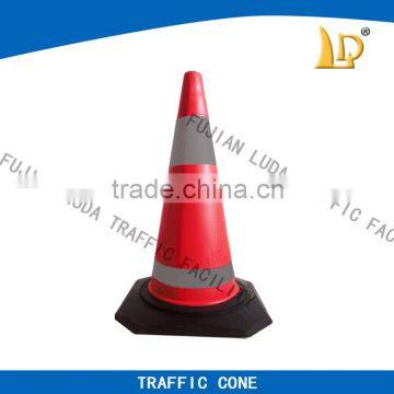 Good Quality EVA Road Guardrail Cones With Super Bright Anti-stripping sheeting