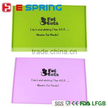 High quality Car Pet Food Bowl Silicone Mat