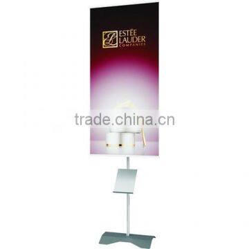 Portable single side banner stand
