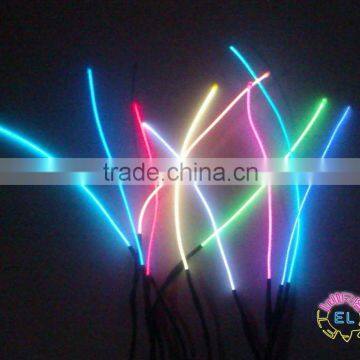 flexible el flashing wire ,can cut into any length casually