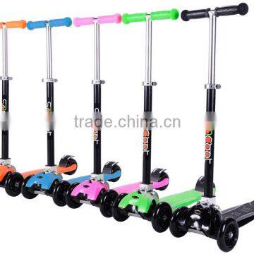 2pcs 120*30mm Front Wheel 2pcs 100*30mm Rear Wheel Foot Pedal Kick Scooter photo-3