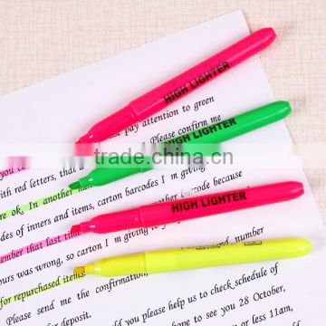 Good quality plastic highlighter