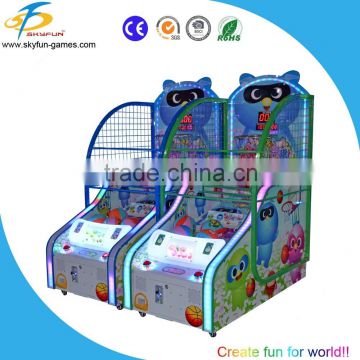 SKYFUN coin operated arcade basketball game machine for sale