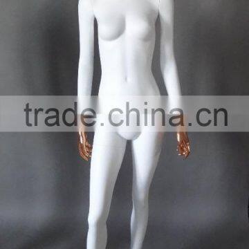 fashion abstract mannequins with head & hands chromed