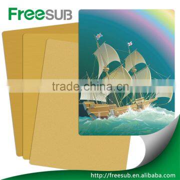 Promotional Wholesale 20*30cm HD Metal Photo Sublimation Aluminum Blanks Sheet photo-5