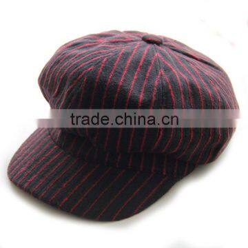 Fashion Custom 100% Cotton Lady and Girls Newsboy Hat and Cap photo-3