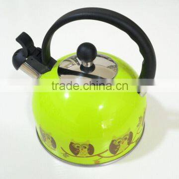 High Quality Tea Kettle Stainless Steel yellow tea kettle