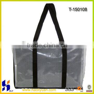 Promotional 600D polyester tote bag rope handle
