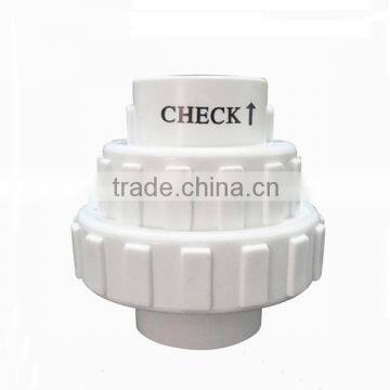 60-110 32mm 1 inch PVC check valve for bathtub components