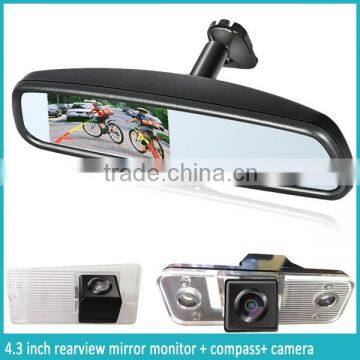 Latest 4.3" Multi-function Car Rearview Mirror/car Anti-glare Interior Mirror/auto Dimming Rearview Mirror photo-4