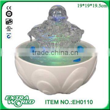 Fengshui Gifts Lighted Glass Tabletop Water Fountain photo-4