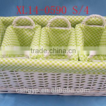 new style of willow storage basket