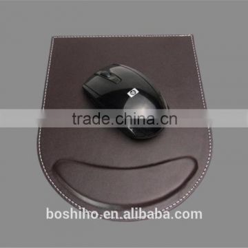 Custom printed genuine leather mouse pad mat