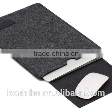 Wholesale high Quality Felt Sleeve Ultrabook Laptop bag case for Apple Macbook Air