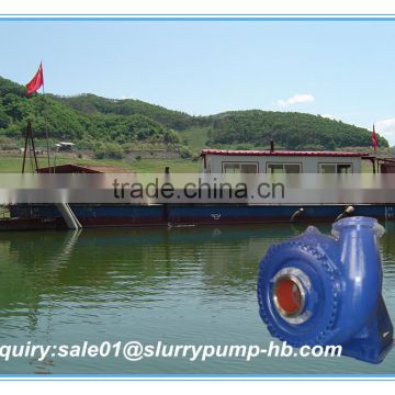 Big flow capacity sand pump to India/Sand dredge pump manufacturer