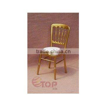 Wooden Stackable Gold Versailles Chair