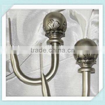 Hangzhou Baihong Classic Pewter Curtain Holdbacks For Window Decorative