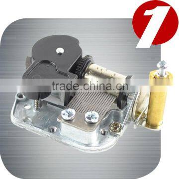 Vertical Up And Down Motion Key Wound Music Box Movement