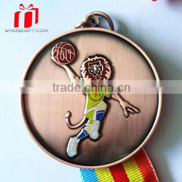 2015 High Quality Custom Metal Competition Medal /military Medal With Shecial Shape /gold Silver Bronze Sports Award Medallion