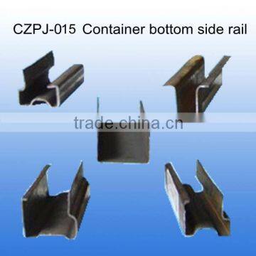 steel container bottom side rail