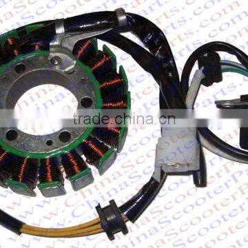 Magneto Stator 18 Pole 4 Wire With Trigger 250CC CN250 CF250 172MM Kazuma Kinroad Dune Jonway Scooter ATV Quad Go Kart Buggy Pa