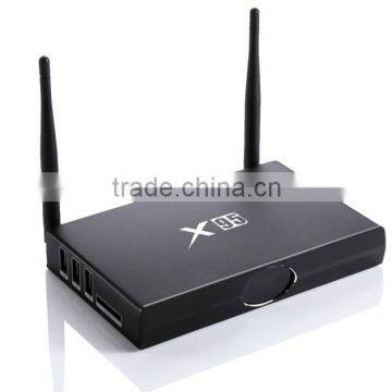 X95 Android 5.1.1 TV Box Amlogic S905 Quad Core 2.4GHz WiFi Bluetooth HD 2.0 Media Player Real-time Display TV Online Player photo-2