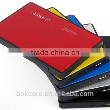 Ultra Slim USB 3.0 SATA External 2.5 inch HDD Enclosure with different color