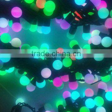 RGB led globe string light