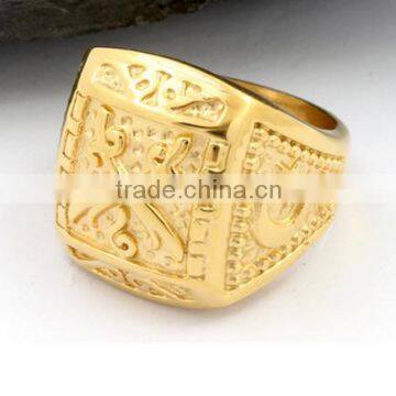 High Quality Stainless Steel Importing Jewelry From China Men's Silver Ring photo-6