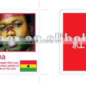 Sports product football World Cup face paint card Ghana team