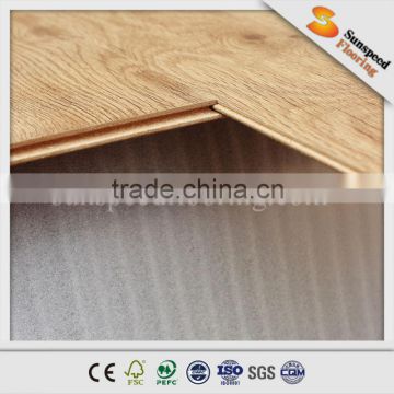 8mm embossed teak wood laminated flooring