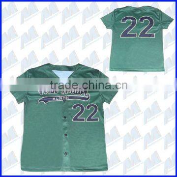 Sublimated Baseball shirt