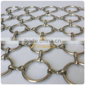 wholesale 2014 new design Stainless Steel Ring Mesh for decoration/Chain mail for decoration