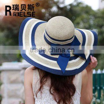 fashion women lady hat wholesale wide brim sombrero straw hat