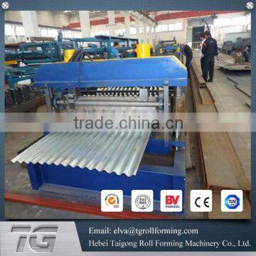 All automatic corrugated metal roof tile roll forming machine price made in China