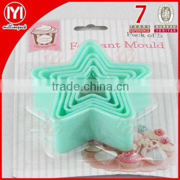 Hot Sale!! Various Shape Plastic Cake/Fondant Mould photo-3