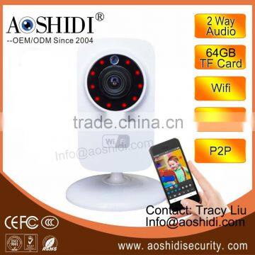 HD Mini Wi-Fi Network IP Camera Baby / Pet Monitor with Two Way Audio & Motion Detection