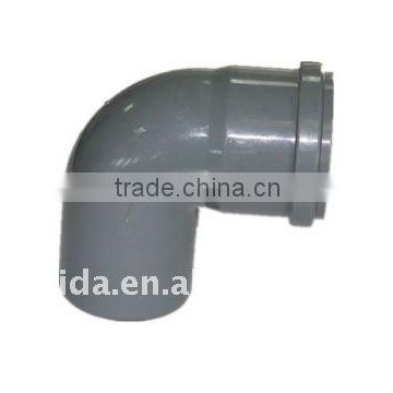 belling collapsible core elbow 90 degree PVC pipe fitting mould system