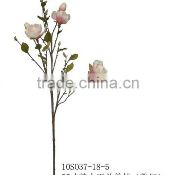 55'' White Mangnolia Artificial flower for decoration