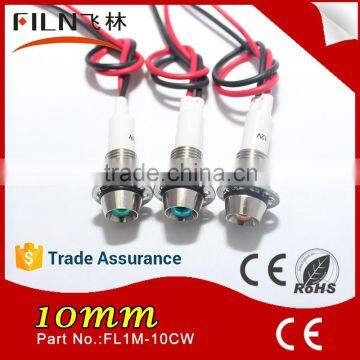 Hot Sale Led Wireless Remote Control 10mm 12v Led Light Dimmable Led Light Indicator Light (factory Selling)