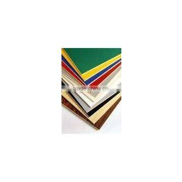 green color laminated MDF