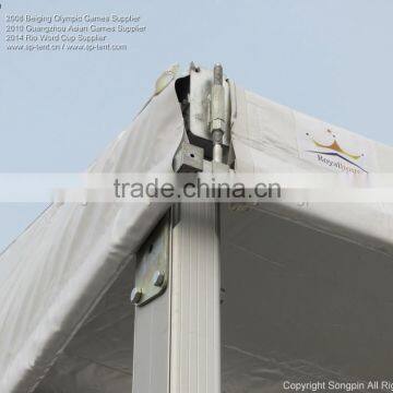 20x50m Football Field Structure Tents With Gable End Entrance Canopies 5x5m