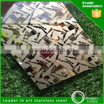 Hengmei Steel Factory 201 Stainless steel color sheets for fabrication in foshan