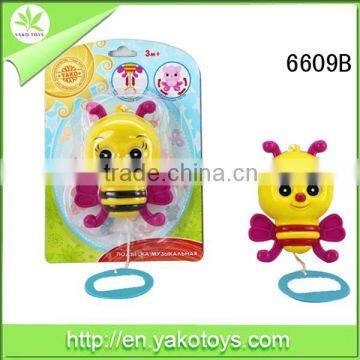 2015 Newest toys plastic baby hand rattles wholesale rattle toy