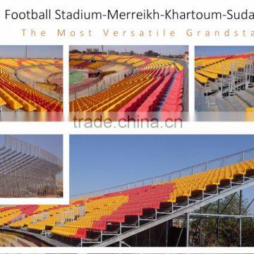 Outdoor Fixed Large Bleacher for Soccer Stadium Facilities photo-3