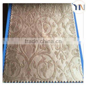 2015 hot sale soft suede embossed blackout fabric for curtain 100% blackout professional manufacturer